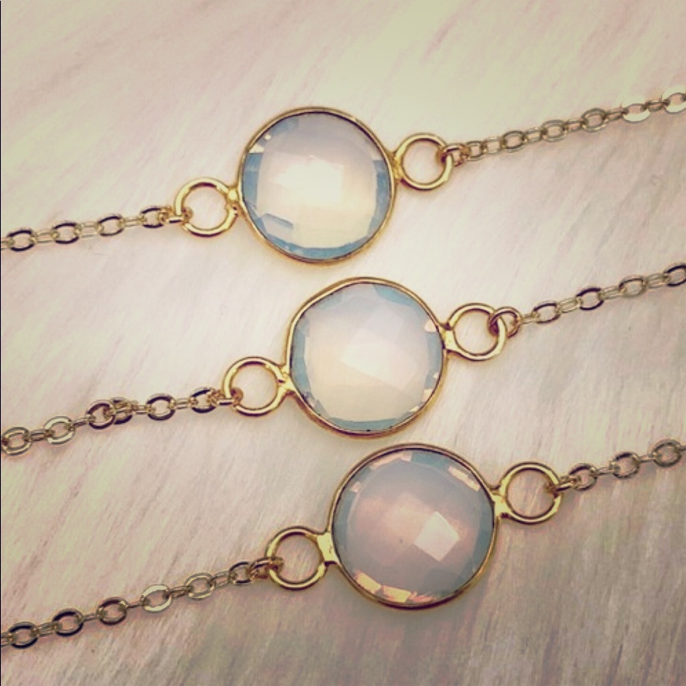  White Opal Necklace - Picture 2 of 8
